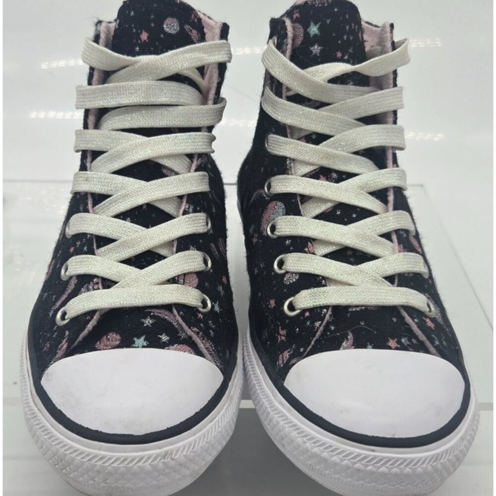 Converse Chuck Taylor All Star Hi high top sneakers space planets stars US 4